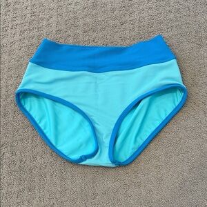 LainSnow Turquoise and Aqua Bikini Bottoms